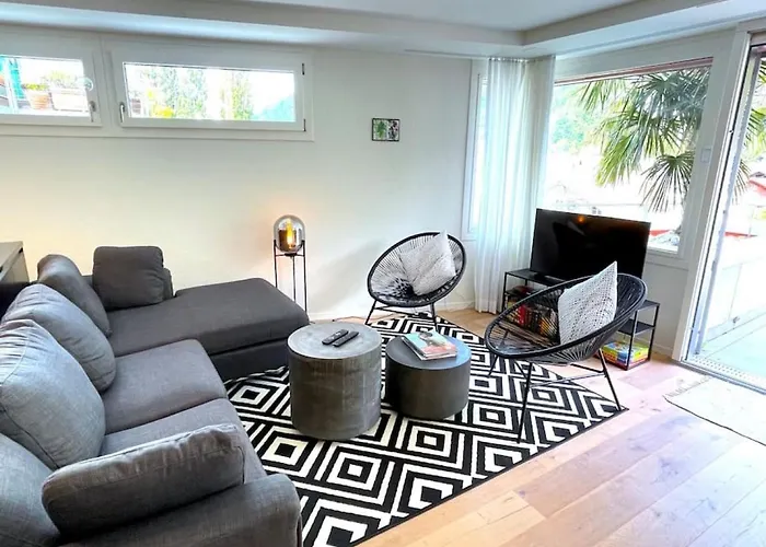 Penthouse Alps Scenic Views And Concierge By Swisshut Dom wakacyjny