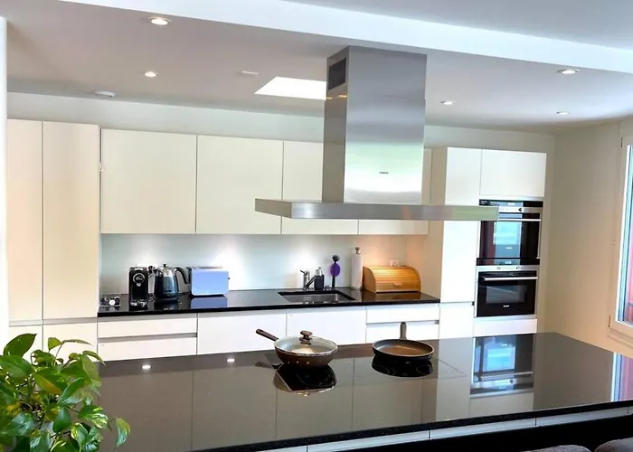 Penthouse Alps Scenic Views And Concierge By Swisshut Dom wakacyjny