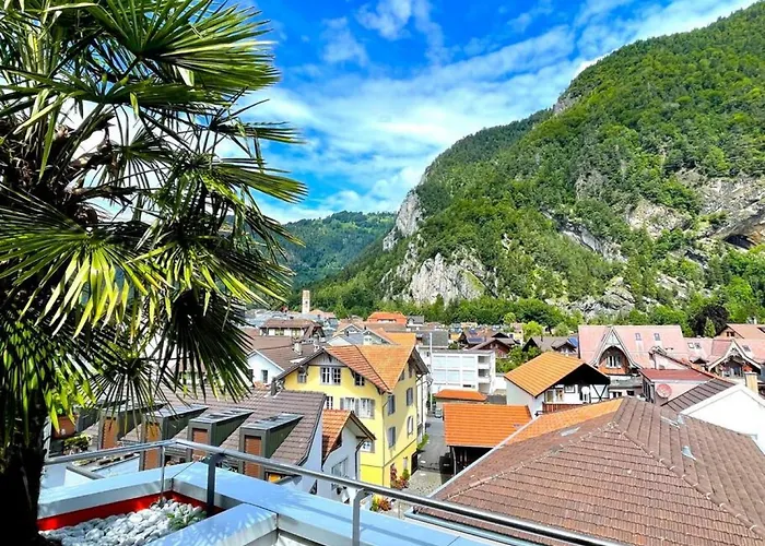 Dom wakacyjny Penthouse Alps Scenic Views And Concierge By Swisshut Interlaken